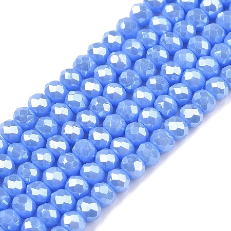 Electroplate Glass Beads Strands LS-EGLA-A044-P2mm-A17-1