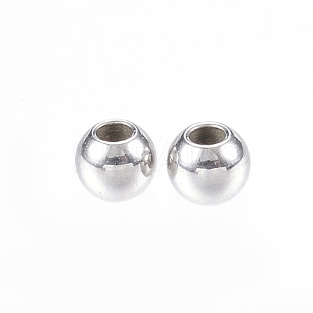 Non-Tarnish 304 Stainless Steel Spacer Beads X-STAS-D448-071P-1