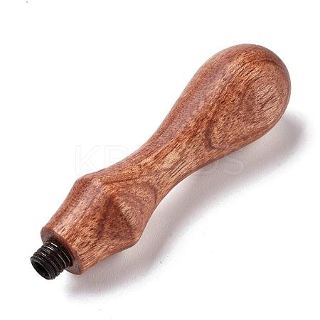 Pear Wood Handle AJEW-WH0121-35A-1