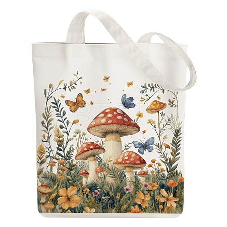Canvas Women's Tote Bags ABAG-WH0056-003-1