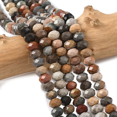 Natural Alashan Agate Bead Strands G-D344-A16-1