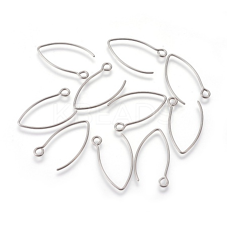 304 Stainless Steel Earring Hooks STAS-O119-03P-1