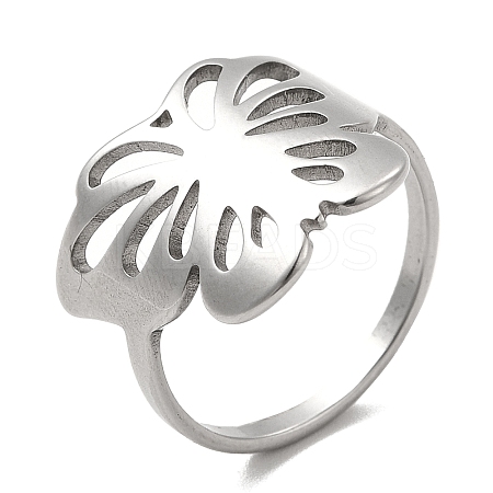 Non-Tarnish 201 Stainless Steel Finger Rings RJEW-G278-02P-1