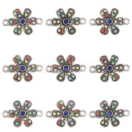 10Pcs Alloy Connector Charms PALLOY-CJ0002-64-1