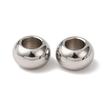 Tarnish Resistant 201 Stainless Steel Spacer Beads STAS-R071-33-1