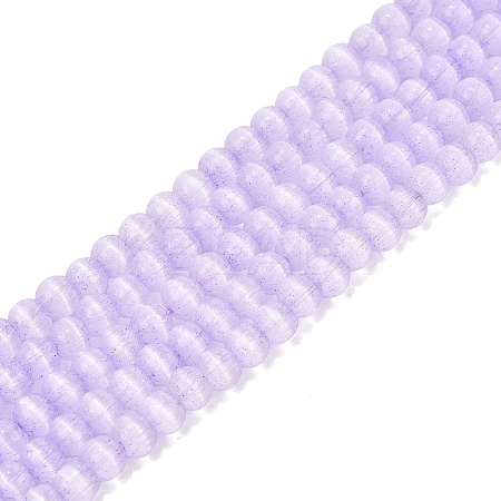 Glass Imitation Cat Eye Beads Strands GLAA-N075-01A-04-1