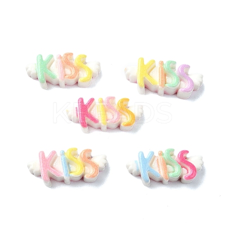 Macaron Color Opaque Resin Decoden Cabochons CRES-Q221-01D-1