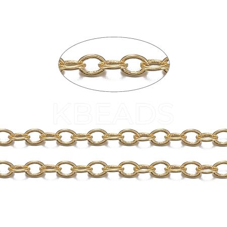 Brass Cable Chains CHC-034Y-G-1