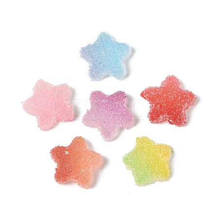 Imitation Candy Food Style Resin Cabochons RESI-R461-02A-1