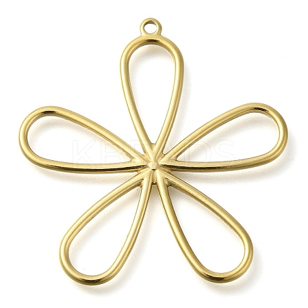Ion Plating(IP) 304 Stainless Steel Pendants X-STAS-I310-07G-1