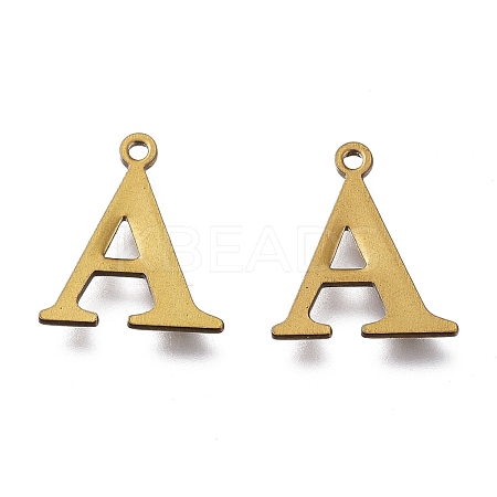 PVD Vacuum Plating  304 Stainless Steel Charms STAS-H112-A-AB-1