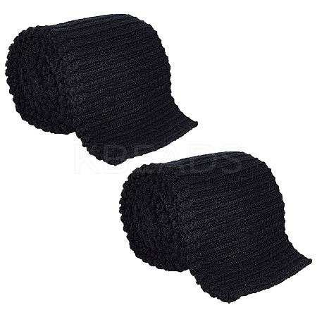 95% Cotton & 5% Elastic Fiber Ribbing Fabric for Cuffs FIND-WH0136-02C-1