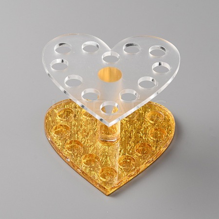 Acrylic Nail Art Brush Pen Holder Stand MRMJ-WH0012-32B-1