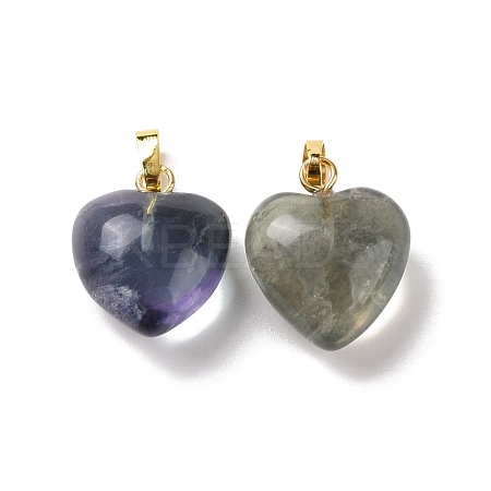 Natural Fluorite Pendants G-I311-A36-G-1