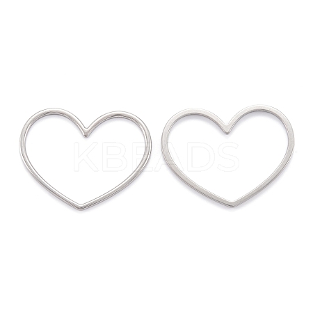 Non-Tarnish 304 Stainless Steel Linking Rings STAS-M291-07B-P-1