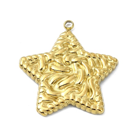 Ion Plating(IP) 304 Stainless Steel Pendants STAS-B058-26G-09-1