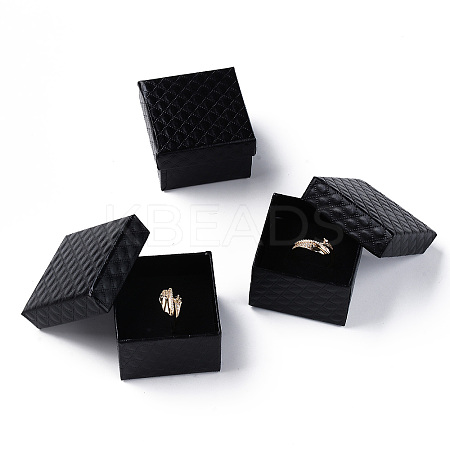 Square Cardboard Ring Boxes X1-CBOX-S020-03-1