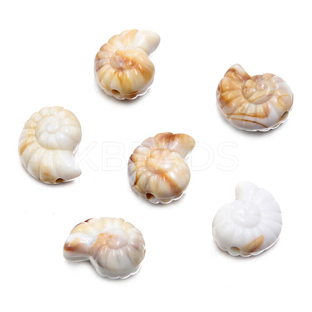 Opaque Acrylic Beads OACR-H034-46C-1