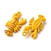 Baking Paint Alloy Pendants FIND-G097-01B-2