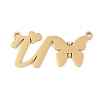304 Stainless Steel Pendants STAS-L279-002G-U-1