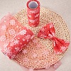 Snowflake Deco Mesh Ribbons OCOR-P010-G08-4