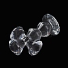 Natural Quartz Crystal Cross Figurines AJEW-H154-01D-3