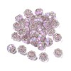 Acrylic Rhinestone Rondelle Beads OACR-S048-02I-2