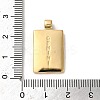 304 Stainless Steel Pendants STAS-L022-306G-03-3