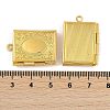 Brass Locket Pendants for Teachers' Day LS-KK-M041-07G-3
