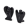 Synthetic Blue Goldstone Gemstone Carved Angle Figurines GG-CBA8396-A14-2