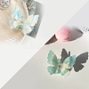 Double Layered Butterfly Acrylic Claw Hair Clips PW-WG6EC97-07-1