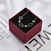Ion Plating(IP) 304 Stainless Steel Link Bracelets BJEW-P345-10G-03-3