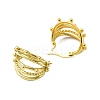 304 Stainless Steel Hoop Earrings EJEW-K271-02H-G-2