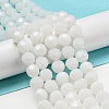 Imitation Jade Glass Beads Stands EGLA-A035-J10mm-D05-2