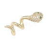 Brass Micro Pave Cubic Zirconia Pendants KK-F921-06G-2