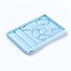 (Clearance Sale)Nail Art Plastic Color Palettes MRMJ-WH0060-30C-2