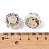 Sparkling Acrylic Rhinestone Round Beads OACR-NH0002-01A-05-3