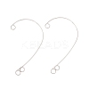316 Stainless Steel Ear Cuff Findings STAS-H148-03P-1