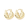 Brass Thick Hoop Earrings for Women EJEW-F303-11G-1