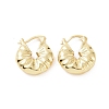 Brass Thick Hoop Earrings for Women EJEW-F303-11G-1