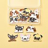 14Pcs 7 Styles Animal Puppy Alloy Enamel Pendants FIND-FS0004-13-8