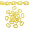 20Pcs Transparent Acrylic Quick Link Connectors OACR-TADJ0001-03K-1