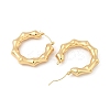 304 Stainless Steel Polygon Hoop Earrings EJEW-Q011-13G-1-2