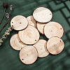 DIY Wood Hnag Tag Kits DIY-OC0001-58-3