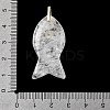 Natural Quartz Crystal Pendants KK-D021-05J-G-3