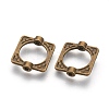 Tibetan Style Alloy Bead Frames X-TIBEB-6761-AB-LF-2