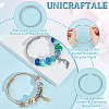 12Pcs 2 Colors 304 Stainless Steel Twist Round Cuff Bangles Set BJEW-UN0001-48-5