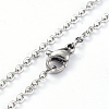 Non-Tarnish 304 Stainless Steel Pendant Necklaces NJEW-E147-04P-4