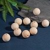 Unfinished Wood Beads WOOD-S651-30mm-LF-4