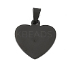Ion Plating(IP) 304 Stainless Steel Pendants STAS-I135-12B-1